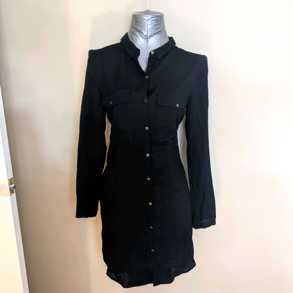 Zara black dress